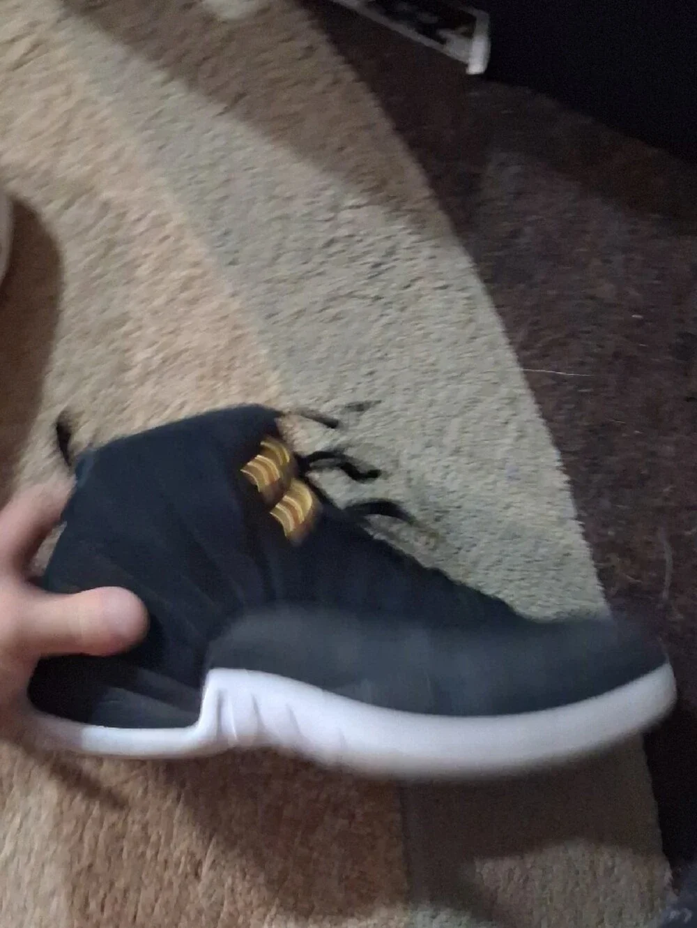 RETRO 12 Reverse TAXI size 9.5 Mens.